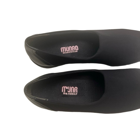 Munro Traveler slip-on size us 7.5 Black M741687EK Made In America - Picture 3 of 9